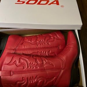 Soda CowGirl boots